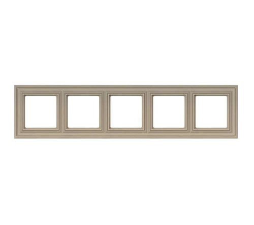 Рамка 5 постов кремовая омбре LIREGUS RETRO