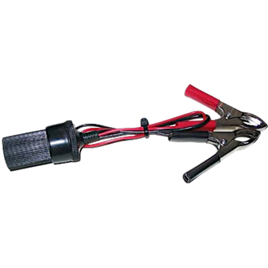 Прикуриватель Гнездо-переходник Зажимы на Аккумулятор 151012