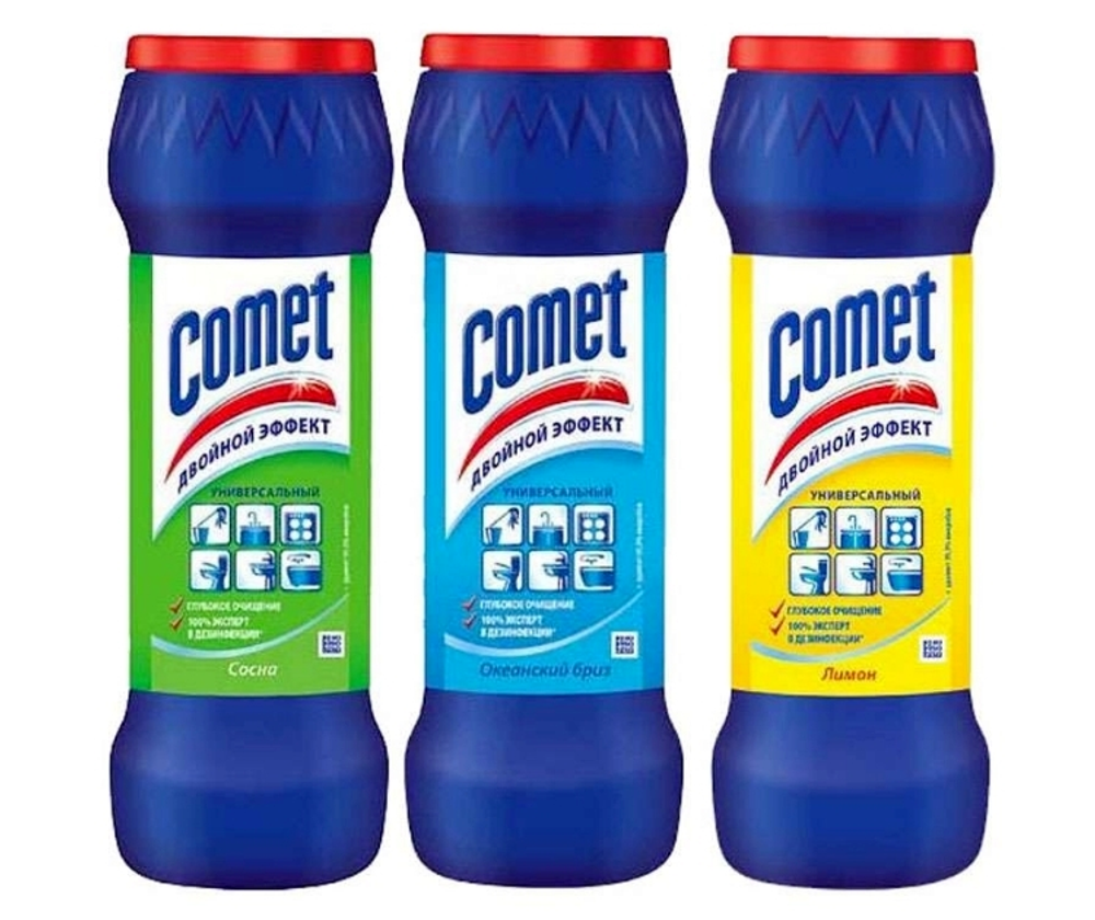 Унивесальный чистящий порошок ,Comet 475 гр.
