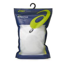 Наколенники ASICS Gel Kneepad 3053A181-100-L, р.L, вискоза, полиэстер, резина, белые