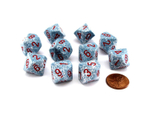 Chessex 10-D10 set Speckled Air