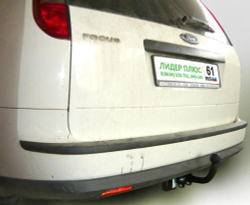 Фаркоп(прицепное) Лидер-Плюс для FORD FOCUS 2, универсал 2004-2011 (паспорт и сертификат в комплекте)(без электрики)F109-A