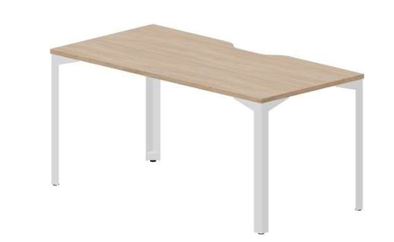 Стол 158х78х75см (эргономичный вырез)