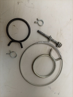 VMUF501B кт19 Крепеж, хомуты для стиральной машины Hotpoint-Ariston VMUF 501 B б/у