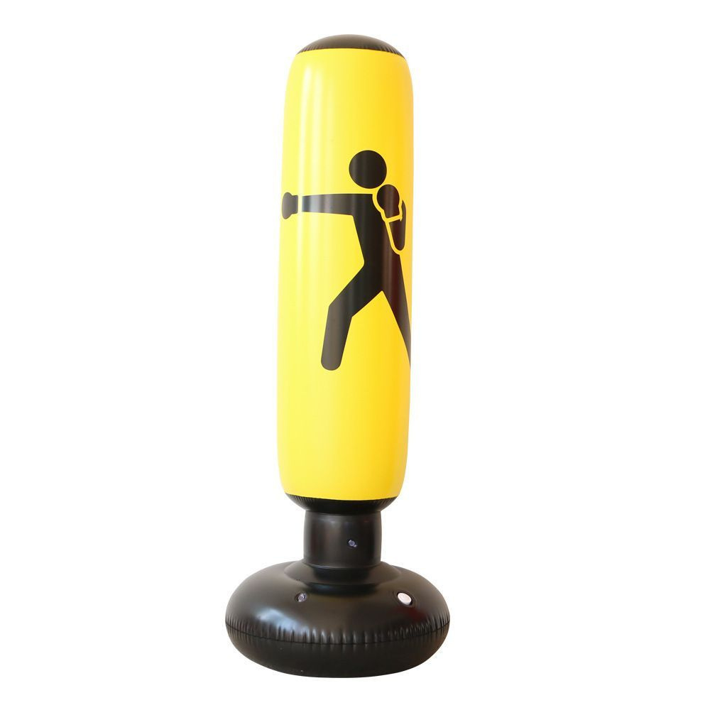 Боксерская груша напольная надувная