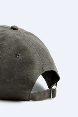 ZARA КЕПКА SOFT, ТЕМНЫЙ ХАКИ