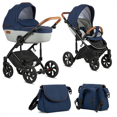 Коляска Tutis Viva Life 3 в 1 New 2019 №079 (Синий)