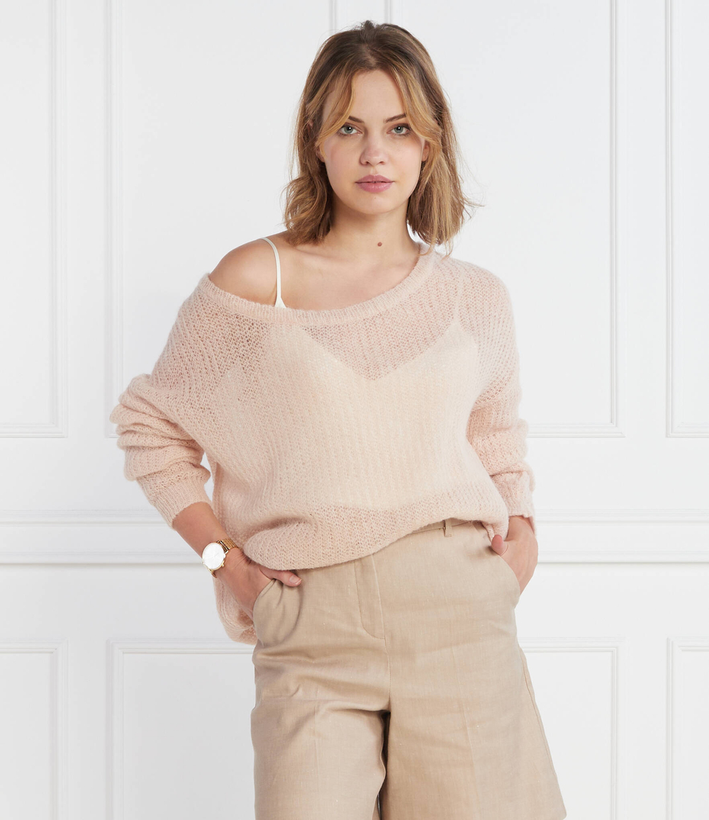 Хлопковый свитер RIANI - пудрово-розовый(377300-8221)