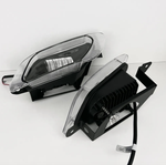 ПТФ 01 (Белый) для Daewoo Nexia n100 (1 поколение, 1994-2008), ZAZ Sens, Dodge Stratus Coupe, светодиодные противотуманные фары (2 шт. / комплект)