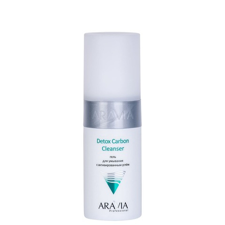 Aravia Professional Гель для умывания Detox Carbon Cleanser, с активированным углем, 150 мл
