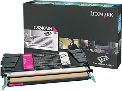 Lexmark C5240MH тонерный картридж Подлинный Пурпурный 1 шт