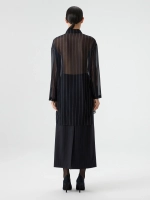 Удлиненная рубашка в полоску OLA OLA