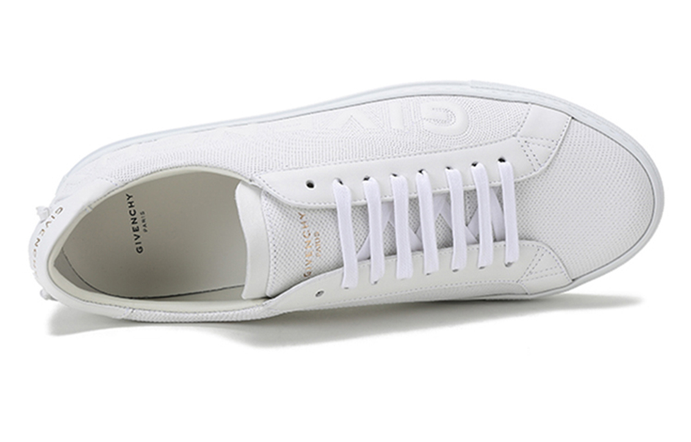 Givenchy Urban Street Low "Embossed Logo - White"