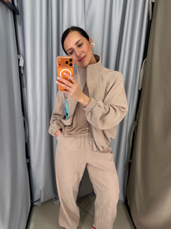 Костюм «Вельвет» песочный