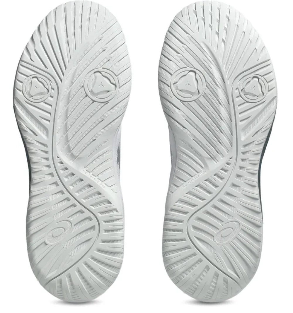 Женские Кроссовки теннисные Asics Gel-Dedicate 9 - white/pure silver