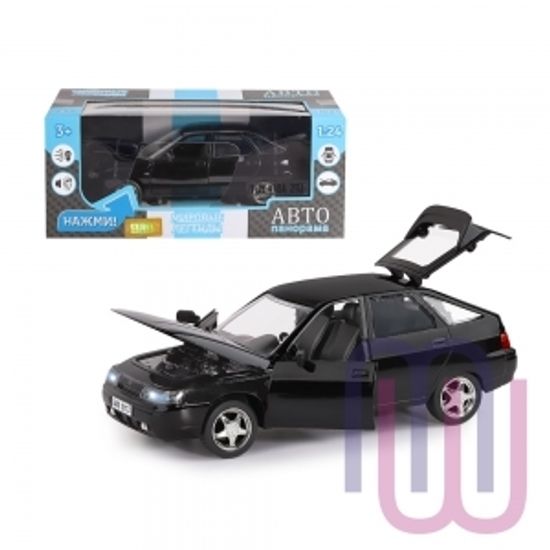 МОДЕЛЬ МАШИНЫ 1/22 ВАЗ 2112 ЧЕРНЫЙ