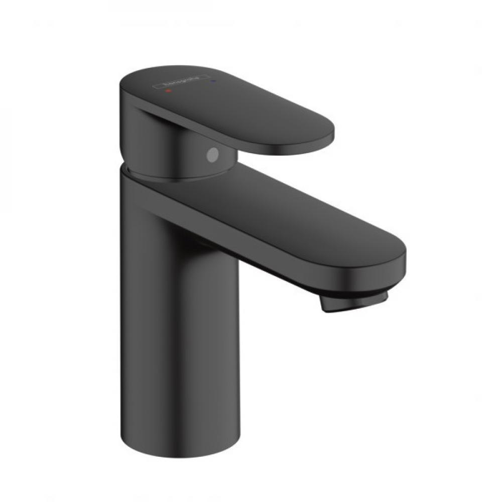 Смеситель для раковины 100, со сливным гарнитуром Hansgrohe Vernis Blend 71551670, матовый черный