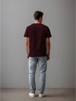 Футболка однотонная базовая хлопок унисекс Баракаттекс