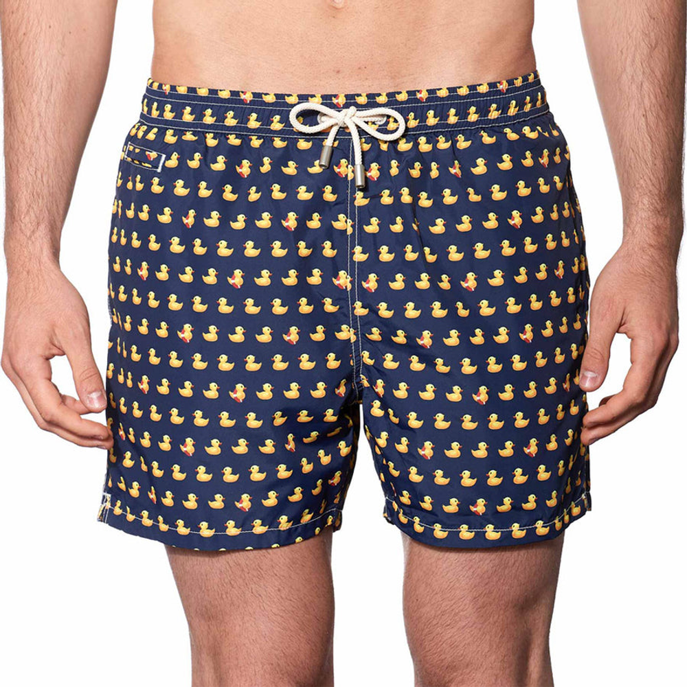 Шорты MC Saint Barth DUCKY 61 синий micro уточки