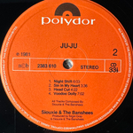 Siouxsie And The Banshees ‎– Juju (Скандинавия 1981г.)