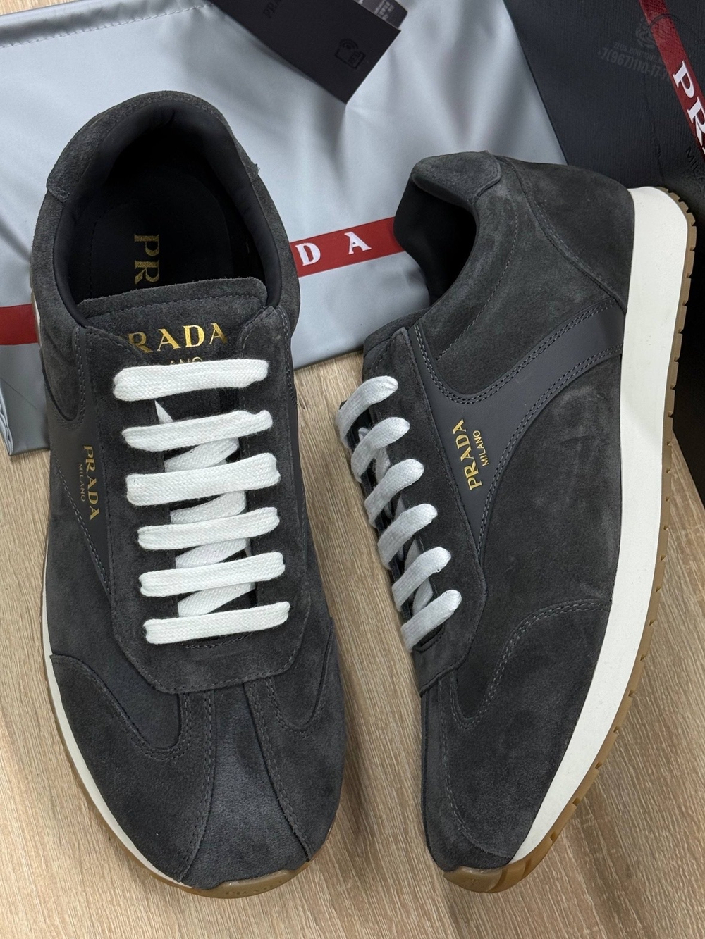 Кроссовки Prada