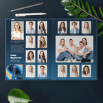 PSD-Шаблон фотокниги "Кристалл"