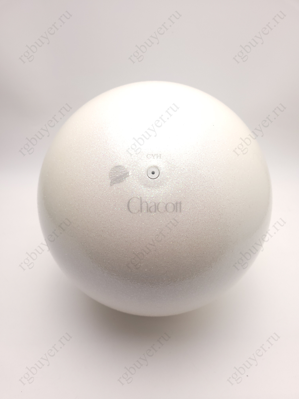 Мяч Chacott 18,5 см Сияющий 600.White