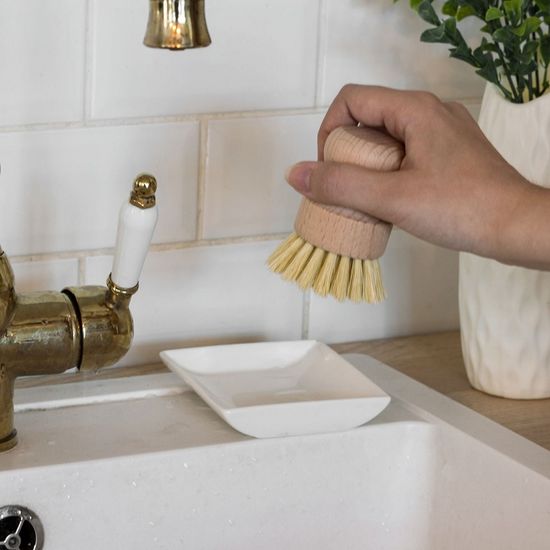 Щётка натуральная универсальная с мягкой щетиной