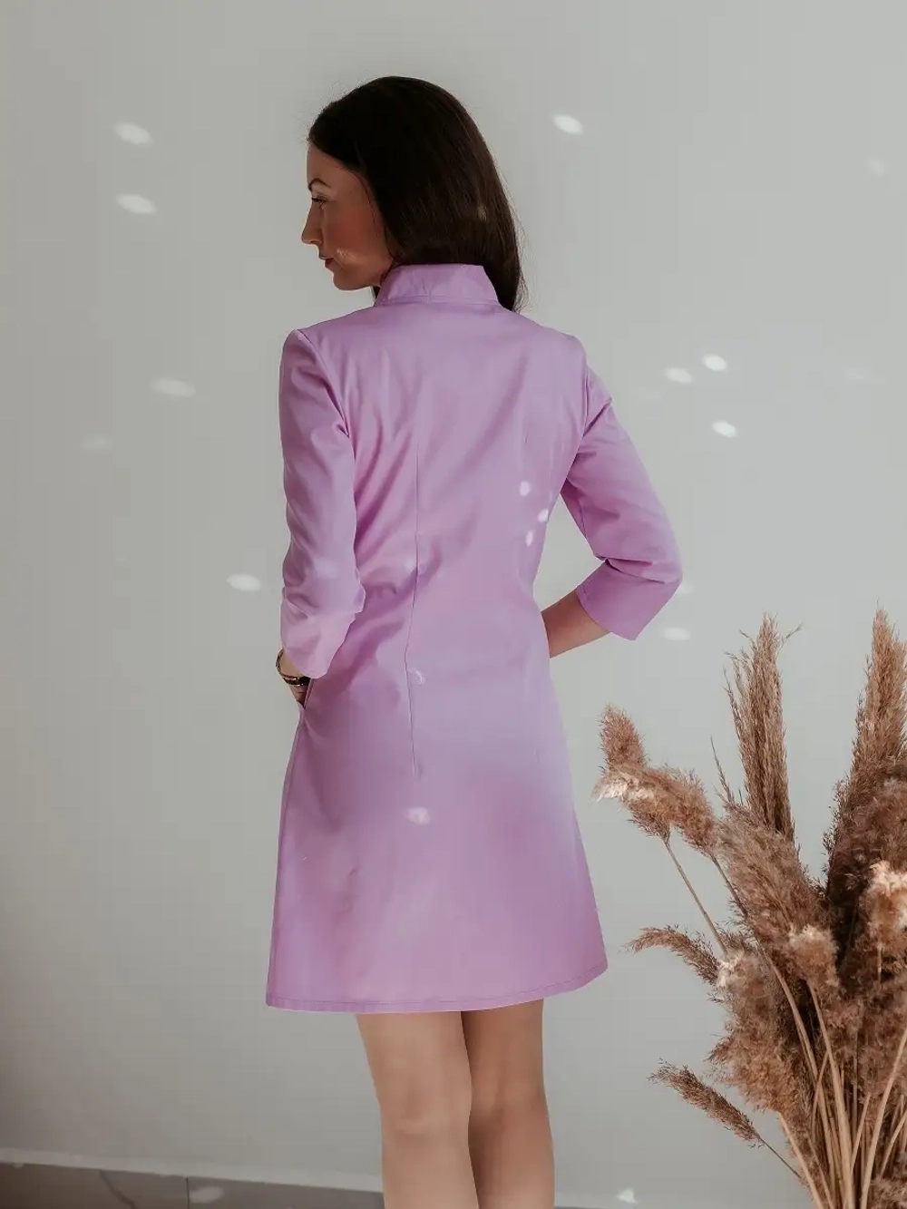 Халат медицинский сиреневый