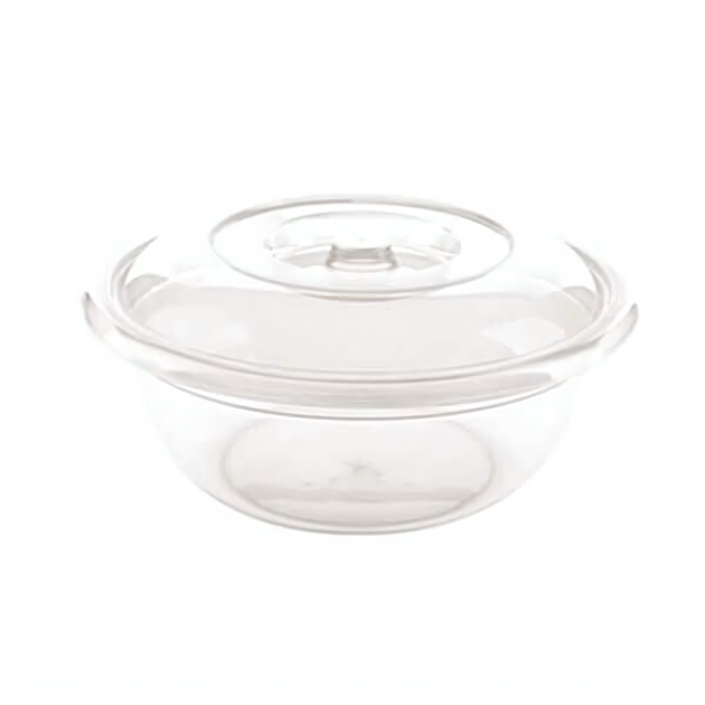 Тазик с крышкой прозрачный 9л.