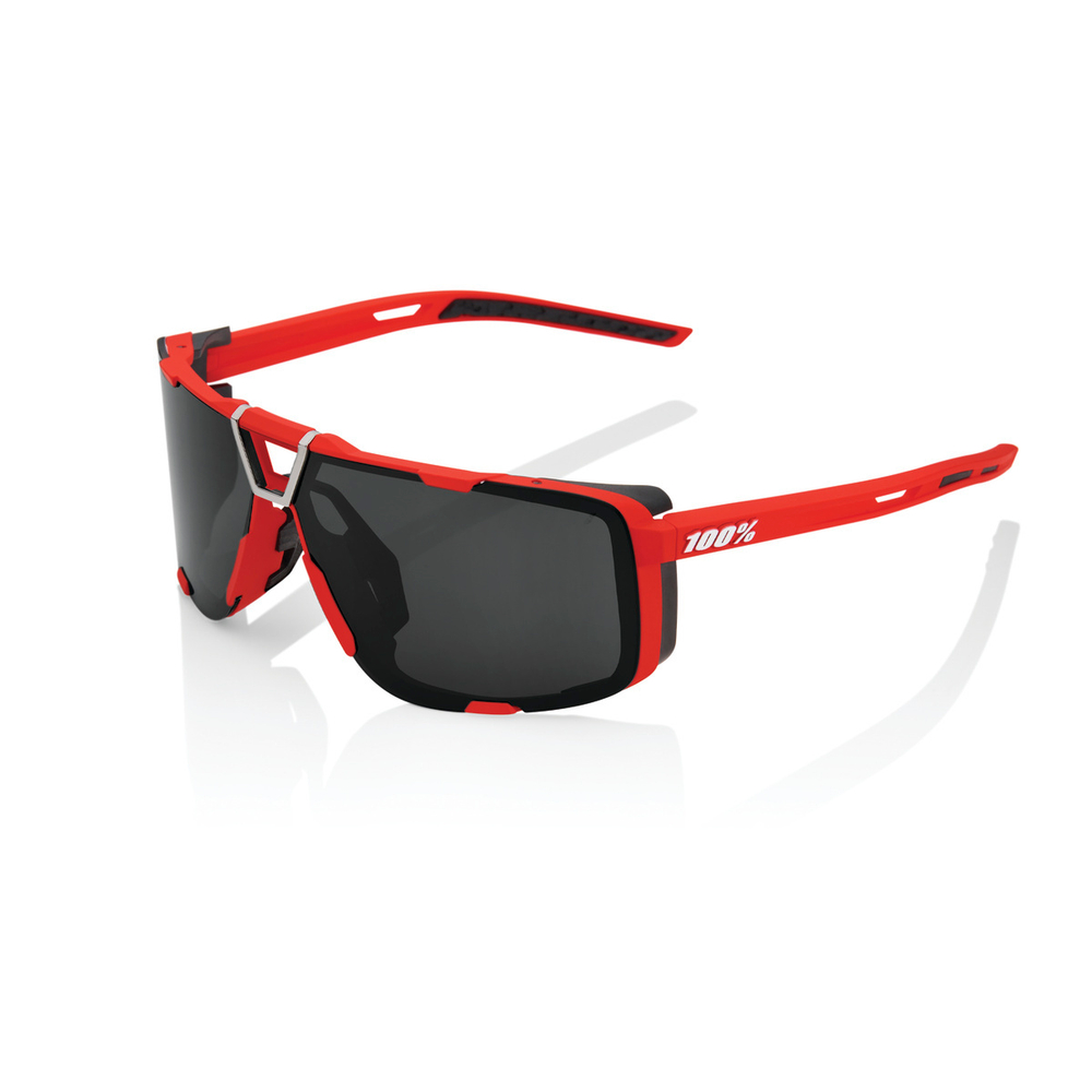 Спортивные очки 100% Eastcraft / Soft Tact Red / Black Mirror Lens