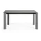 Стол Atta 160 (220) x90 антрацит керамика
