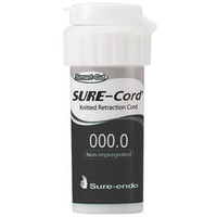 Sure-cord #000.0 БЕЗ пропитки (254см) Шуре Корд №000.0, ретракционная нить десневая 0000
