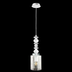 Светильник подвесной Crystal Lux MATEO SP1 WHITE