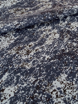 Ткань бязь плательная, рис. "Камуфляж пиксель", ширина 150 см, арт. 272