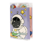 Набор бумажных стикеров "Астронавт", 6 развротов