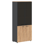 Шкаф для документов со стеклом JAY (Джэй)