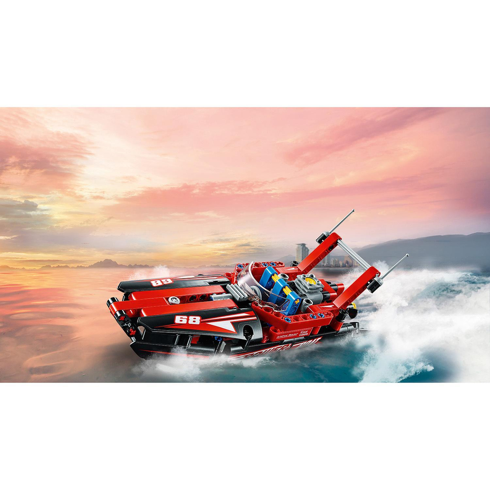 LEGO Technic: Моторная лодка 42089 — Power Boat — Лего Техник