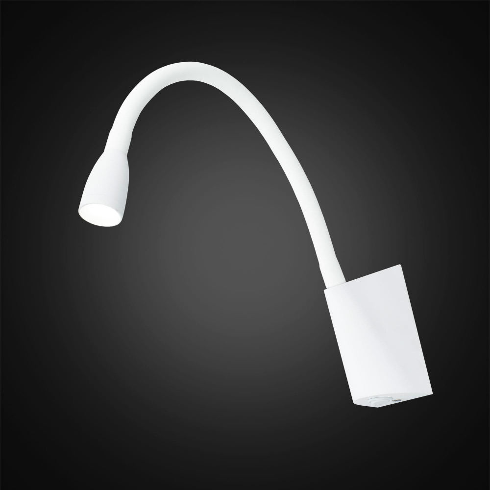 Citilux Декарт CL704340 LED Бра гибкое с выключателем Белое