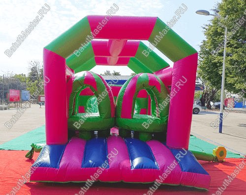 Коммерческая надувная полоса препятствий "Азарт"