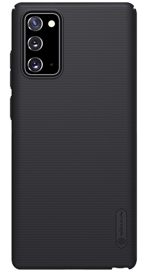 Чехол для телефона Samsung Galaxy Note 20 от Nillkin серии Super Frosted Shield черного цвета
