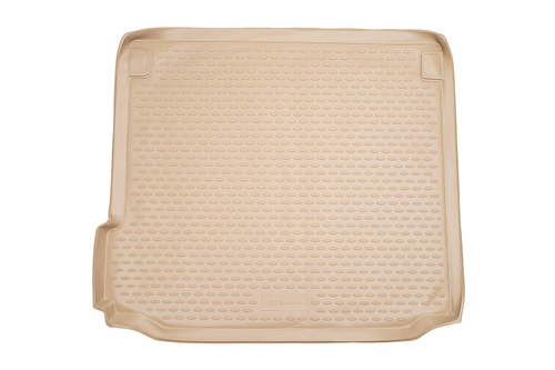 Коврик в багажник для BMW X5 2007-2013, кроссовер (полиуретан, бежевый) NLC.05.17.B12B