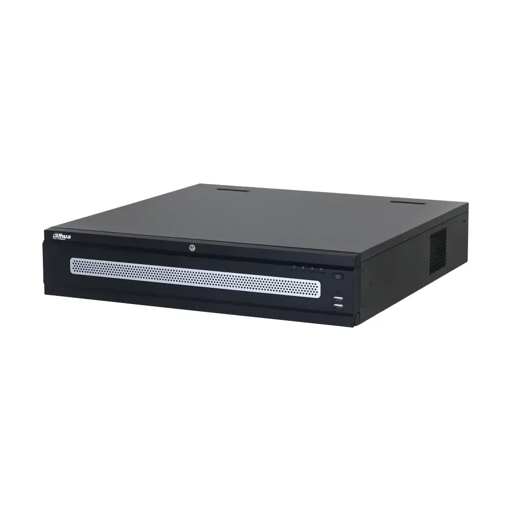 DHI-NVR608H-64-XI Видеорегистратор IP 64-х канальный с ИИ Входящий поток на запись: до 1024Мбит/с; Запись : разрешение до 32Мп; HDD: 8 SATA до 16Тб каждый; декодирование: 2-кн@32Мп(25к\с), 32-кн@2Мп(25к\с); Видеовыходы: 4 HDMI, 2 VGA; Сеть: 2 порта 2500Mb; USB:2 порта 2.0, 2 порта 3.0; Аудио вх. вых 1/2 для дуплексной связи; Трев. вх. вых. 16/8; P2P, ONVIF; Поддержка: iOS, Android, Windows Phone; Питание: AC220В, 50Гц; видеоаналитика: 4кн детектор лиц и распознавание лиц (12лиц/с), 24кн охрана периметра, IVS, 32кн SMD; видеоаналитика с камер: 64кн детектор лиц и распознавание лиц, 64кн SMD, 32кн распознавание номеров ТС, тепловая карта, подсчет людей, интеллектуальный поиск.