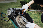Угловая шлифмашина аккумуляторная WORX WX801.9