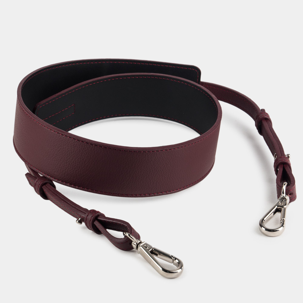 Женская сумка Emilie из кожи теленка, цвета бордо