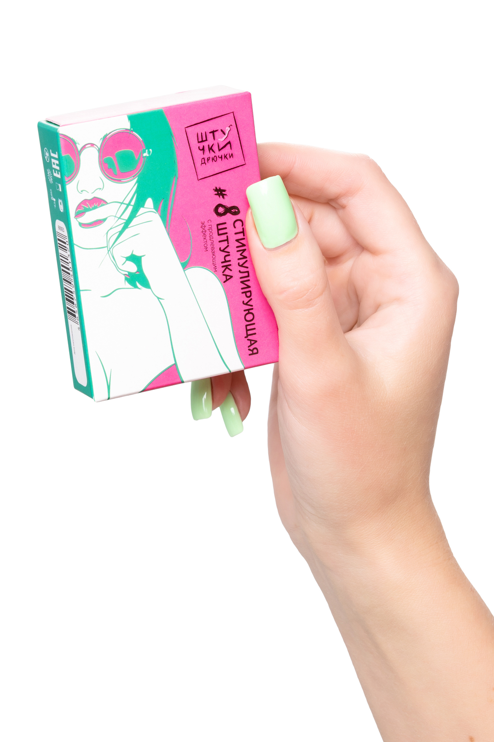 Насадка стимулирующая Штучки-Дрючки с продлевающим эффектом № 8