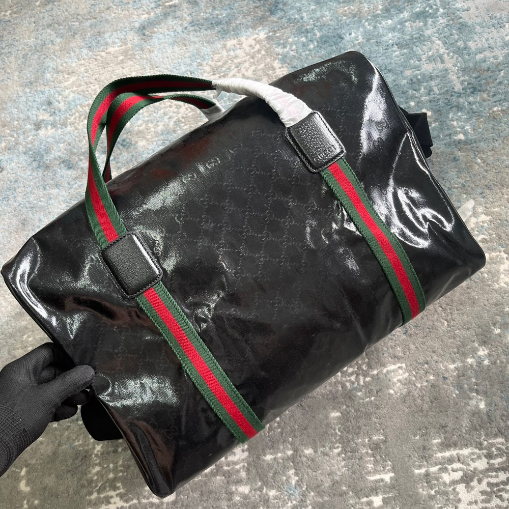 Gucci Large Duffle Bag with Web 45 cm