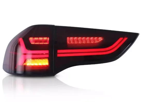 Задние фонари Мицубиси Паджеро Спорт 2010-2014 [ТЕМНО КРАСНЫЕ] V5 type