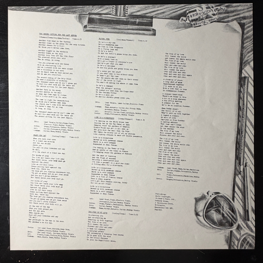 10cc ‎– The Original Soundtrack (Англия 1975г.)