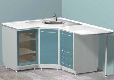 Угловой комплект мебели (мебельный набор) DIADENT-E05